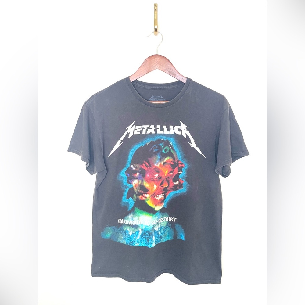 Metallica Official Hardwired to Self Destruct Band Tee 2017 Tour T Shirt | Mediu